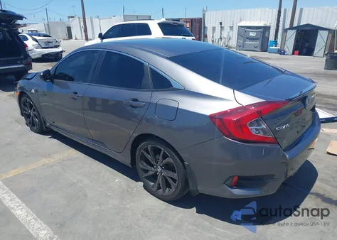 2019 Honda Civic Sport from USA, damaged, VIN 19XFC2F80KE201725